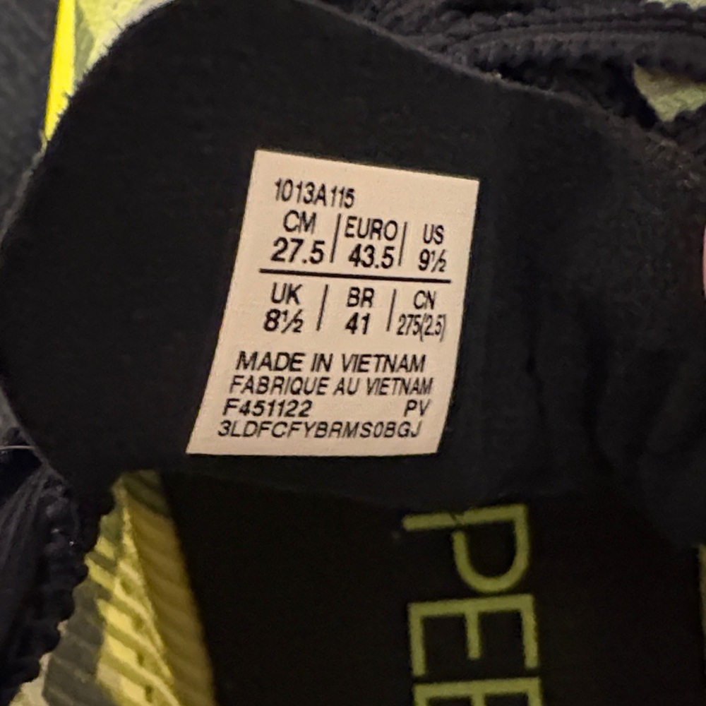 ASICS Metaspeed Sky Carbon-Plated Racing Shoes - Yellow/Blue - Size 9.5 - Picture 5 of 5